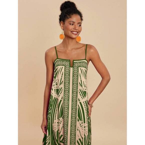 New Women's Casual Floral Print Spaghetti Strap Dress For Vacation,Women C - Picture 3 of 9